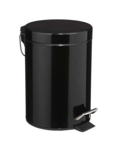 Poubelle à pédale 3 litres noir