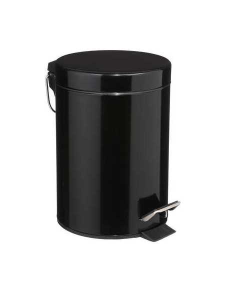 Poubelle à pédale 3 litres noir