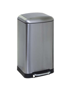 Poubelle à pédale métal 30 litres inox ARIANE