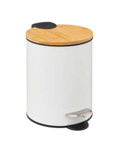 Poubelle à pédale SOFT blanc 3 litres MODERN