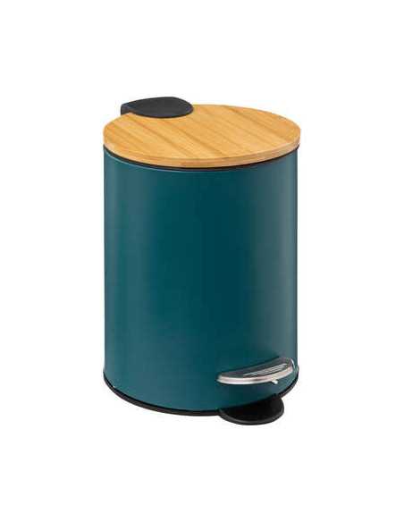 Poubelle à pédale SOFT pétrol 3 litres MODERN