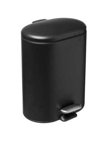 Poubelle à pédale SOFTC 6 litres NOIR SILIFLEX