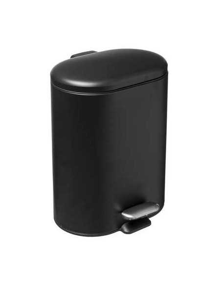 Poubelle à pédale SOFTC 6 litres NOIR SILIFLEX