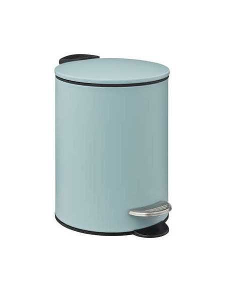 Poubelle à pédale SOFTCL 3 litres BLEU ARTIC