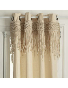 Rideau fil macramé RITUAL 140x260 cm