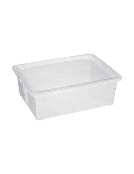 Boîte en plastique transparente 11L Store N' Box Boîte en plastique transparente 11L Store N' Box