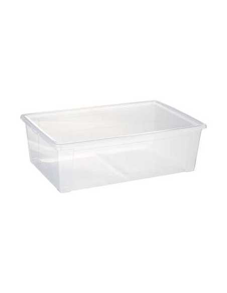 Boîte en plastique transparente 32L Store N' Box