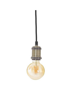 Suspension métal Doré diamètre 5 cm