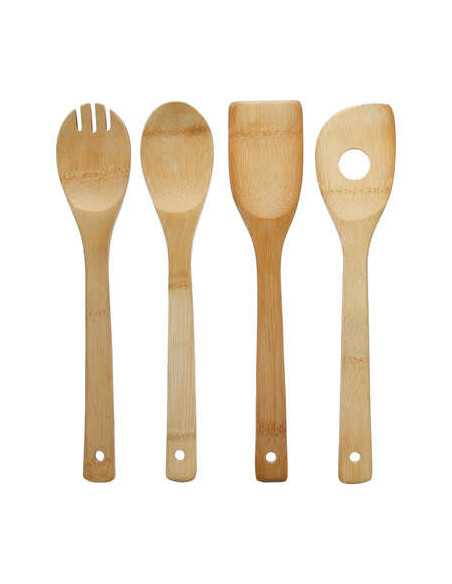 Ustensile en bambou set de 4