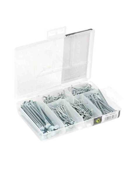 Assortiment de pointes à tête plate 200gr