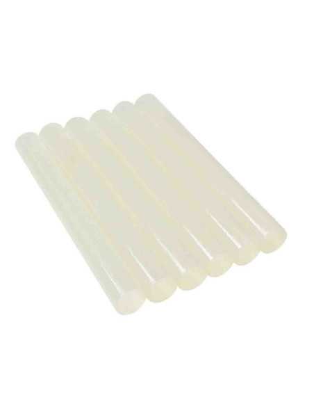 Colle en bâton pour pistolet chauffant 6 pcs diam.11mm - long. 10 cm