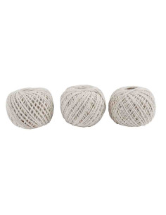 Cordeau en coton 65m 3pcs