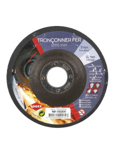 Disque à tronçonner 115mm fer