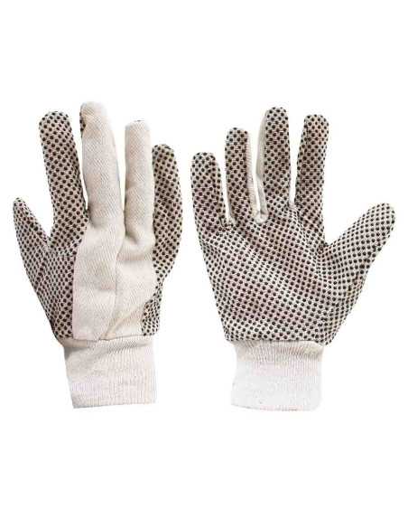 Gants de jardin femme avec picots pvc t8