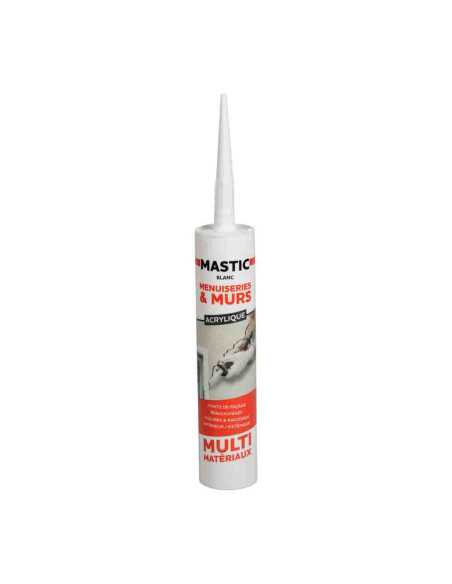 Mastic acrylique blanc 280ml