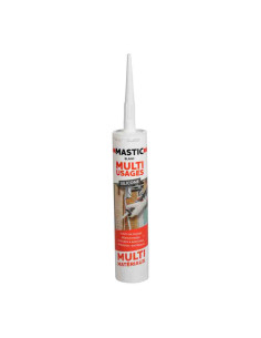 Mastic silicone universel blanc 280ml