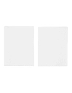 Patin adhésif 75x100mm 2pcs carré blanc à découper