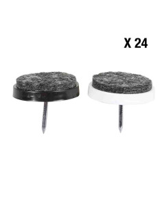 Patin feutre a pointe d.25mm 24pcs
