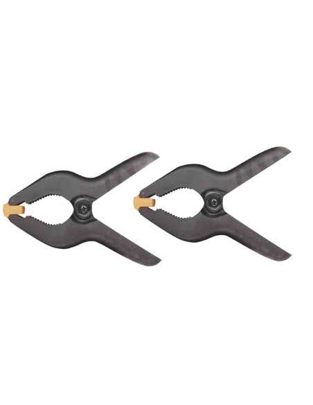Pince de serrage plastique 2 pcs 100mm Pince de serrage plastique 2 pcs 100mm
