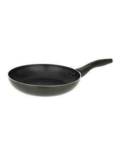 Poêle Aluminium Diamètre 20 cm, Hauteur 4 cm, Épaisseur 2mm, Gris, Non Induction