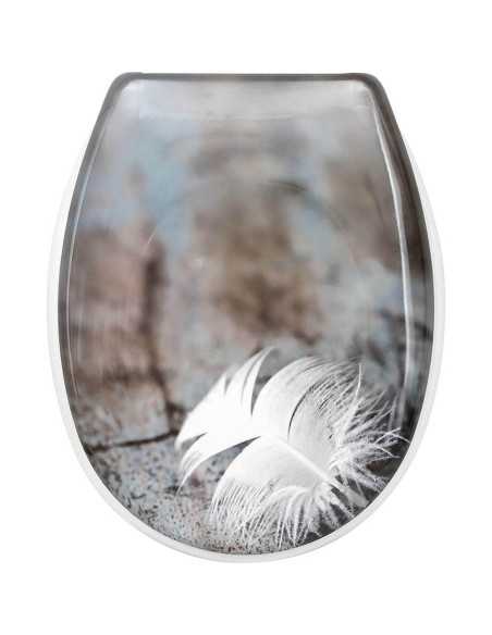 Abattant Wc Thermodur 18 Pouces Attaches Plastiques - Divine