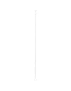 Barre De Douche Aluminium 135-250 Cm - Blanc