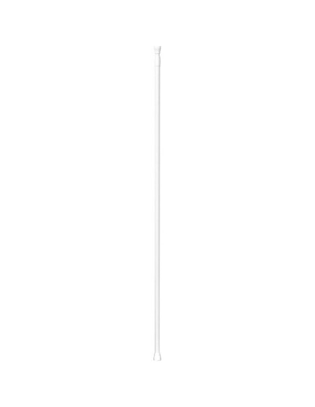 Barre De Douche Aluminium 135-250 Cm - Blanc