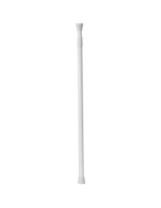 Barre De Douche Aluminium 70-120 Cm - Blanc