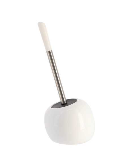 Brosse Wc Dolomite Forme Boule - Blanc