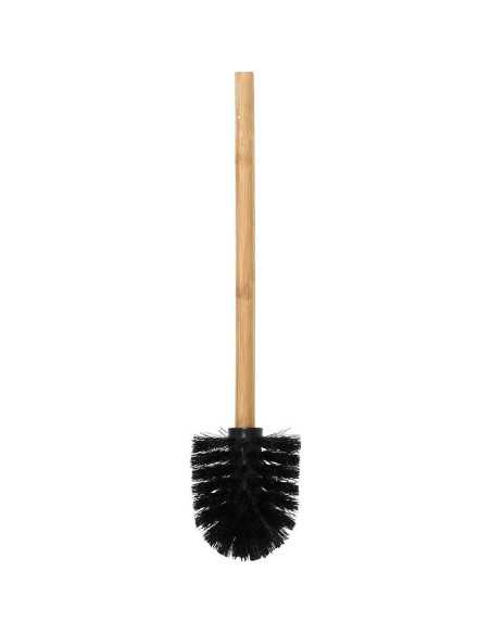 Brosse Wc Noir Manche Bambou