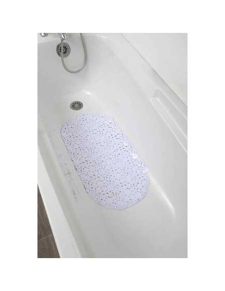 Fond De Baignoire Pvc 69X36 Cm Bulles - Blanc