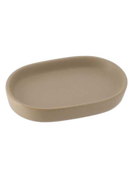 Porte Savon Gres Uni - Taupe