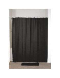 Rideau De Douche Peva 180X200 Cm - Noir