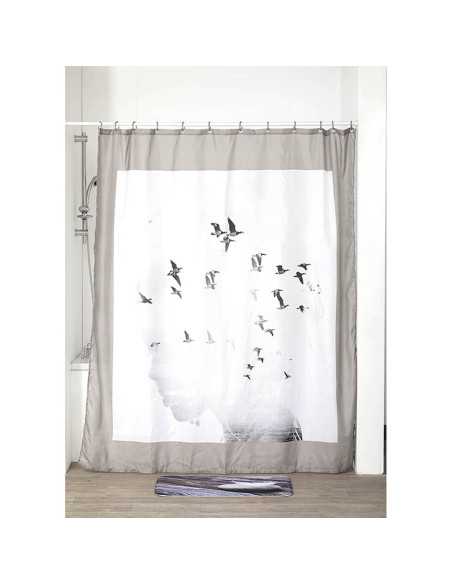 Rideau De Douche Polyester 180X200 Cm - Divine