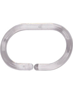 Set De 12 Anneaux De Douche Ps - Transparent