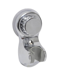 Support Douchette Sur Ventouse Ou A Fixer - Chrome