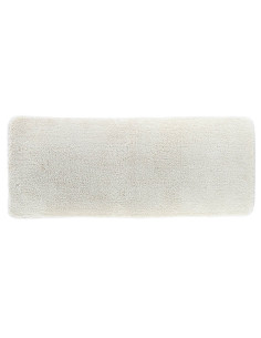 Tapis Microfibre Double Vasque 50X120 Cm Dessous Latex - Naturel
