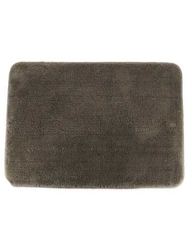 Tapis Microfibre Doux Dessous Latex 50X70 Cm - Taupe