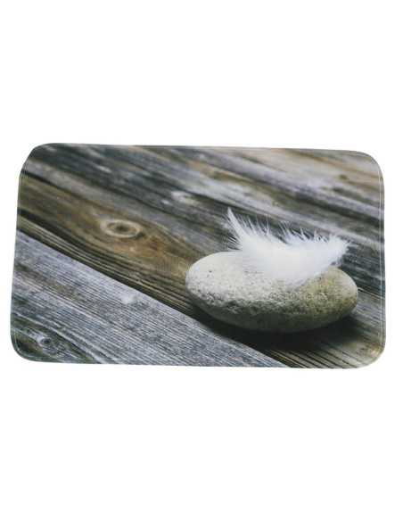 Tapis Microfibre Imprime 45X75 Cm - Divine