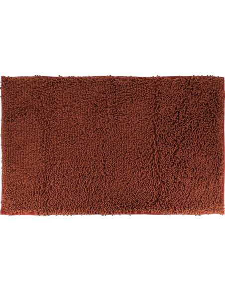 Tapis Microfibre Petite Chenille 50X80 Cm - Cuivre