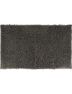 Tapis Microfibre Petite Chenille 50X80 Cm - Gris