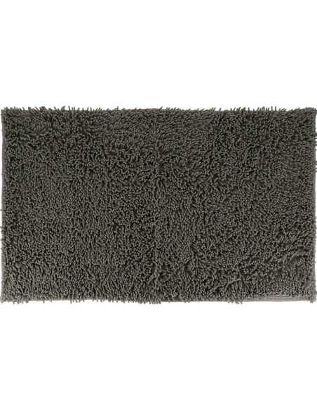 Tapis Microfibre Petite Chenille 50X80 Cm - Gris