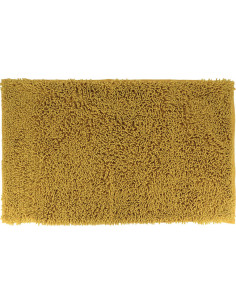 Tapis Microfibre Petite Chenille 50X80 Cm - Moutarde