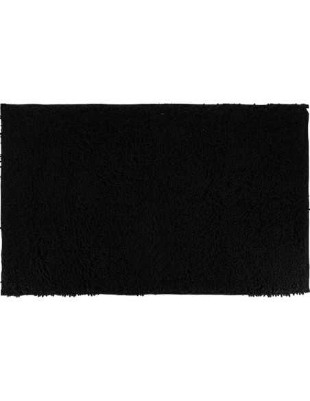 Tapis Microfibre Petite Chenille 50X80 Cm - Noir