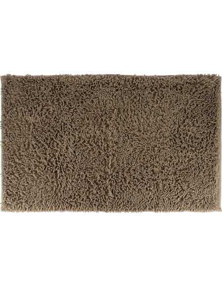 Tapis Microfibre Petite Chenille 50X80 Cm - Taupe