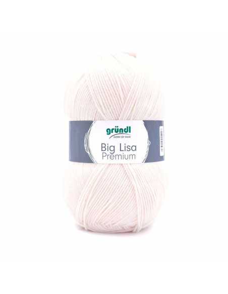 Pelote Big Lisa Prenium 250g ecru