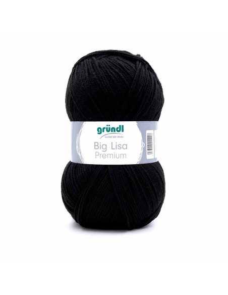 Pelote Big Lisa Prenium 250g noir