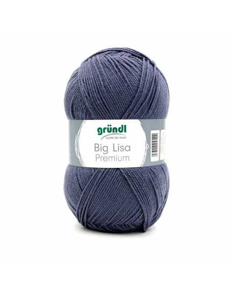 Pelote Big Lisa Prenium 250g gris