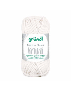 Pelote Cotton Quick Mini 15g blanc cassé