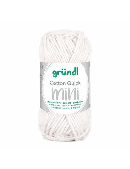 Pelote Cotton Quick Mini 15g blanc cassé